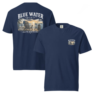 Blue Water Society Dockside Sunset Shirt